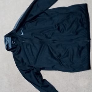 Nike full-zip women's light-weight jacket, black, size medium